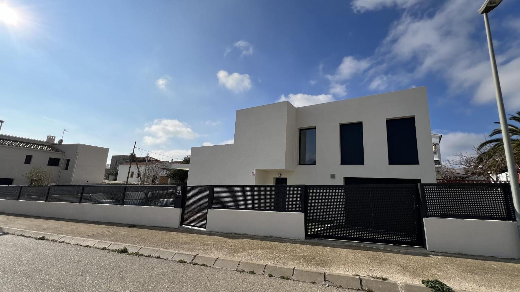 Villa Casa Moderna Roses Con Piscina Y Jardin Mas Bosca, Roses Palau Saverdera Esterno foto