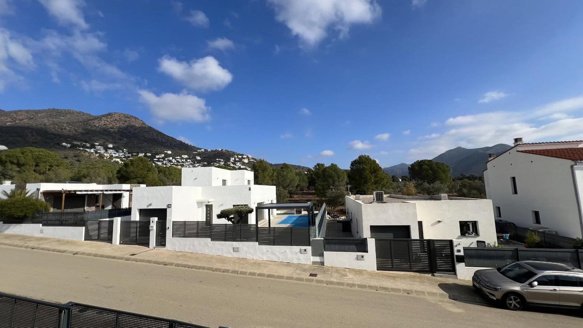 Villa Casa Moderna Roses Con Piscina Y Jardin Mas Bosca, Roses Palau Saverdera Esterno foto